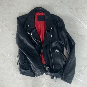 Allsaints oversized Moto jacket